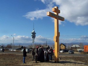 Поклонный крест. Улан-Удэ. 113 квартал