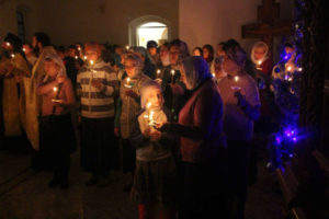 Новогодний молебен 2018