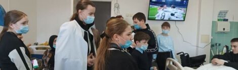 Посетили воинов