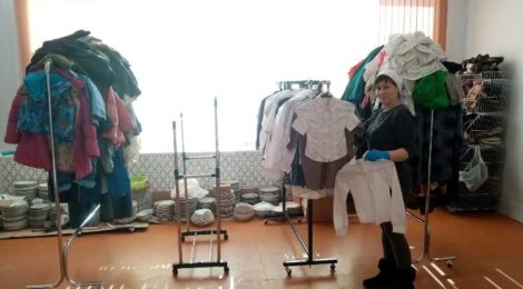 Провели уборку